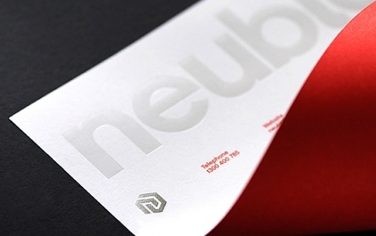 Onestep Creative - The Blog of Josh McDonald » Neublok Branding by Neografik #continuity #paperwork #identity #branding