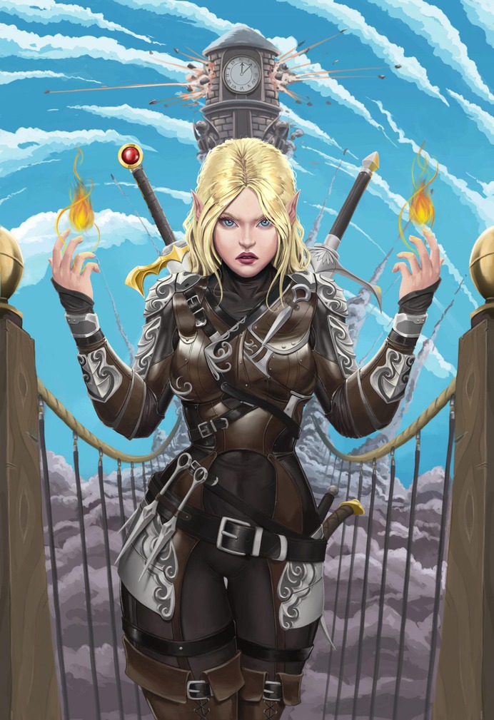 Throne of Glass, Aelin Galathynius by SmallTitan