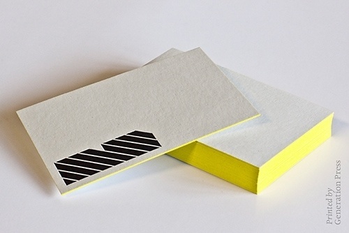 Generation Press » Colour Edging by Generation Press #edging #business #print #cards #stationery #colour