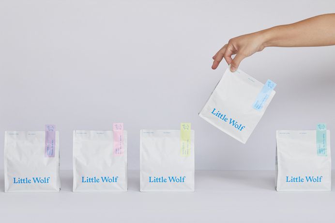New Logo and Identity for Little Wolf by Perky Bros