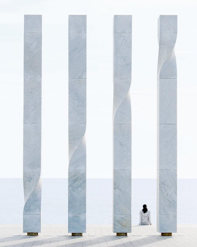 Minimalist Urban Landscape Photography by Yasmin Bouharras