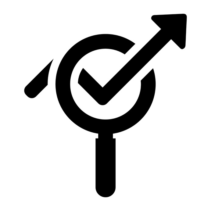 See more icon inspiration related to growth, magnifying glass, loupe, profits, stats and business on Flaticon.