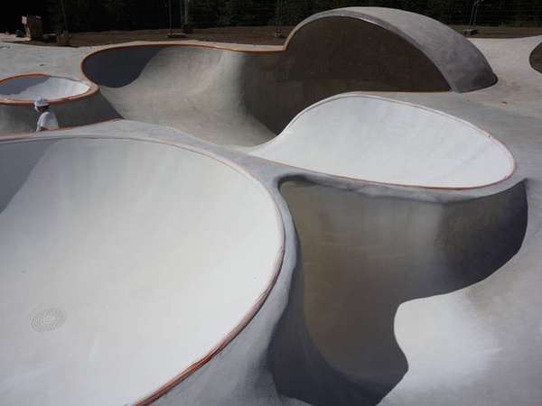 glow-in-the-dark skatepark #skatepark #in #the #glow #skateboard #dark