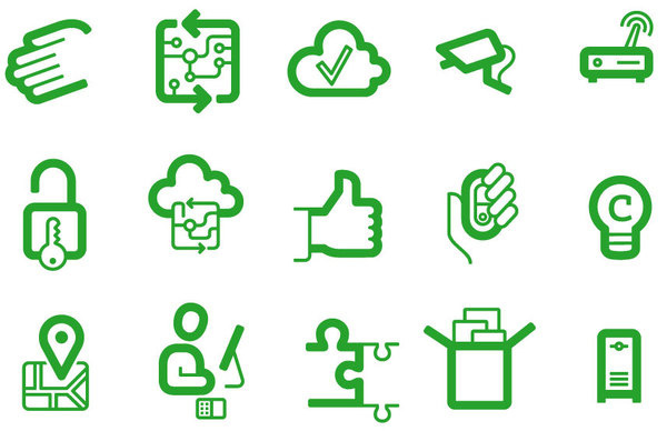 KPN nieuwe merkstijl #pictogram #icon #sign #picto #symbol