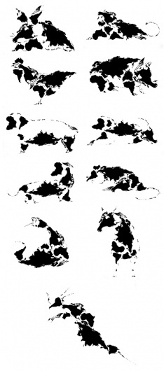 World Map Zodiac « NextNature.net #animal #continental