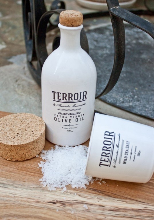 Terroir Salt #packaging #bottle #label #typography