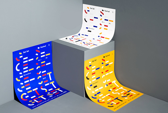 Get Set Festival by Epiforma #branding #posters #graphic design