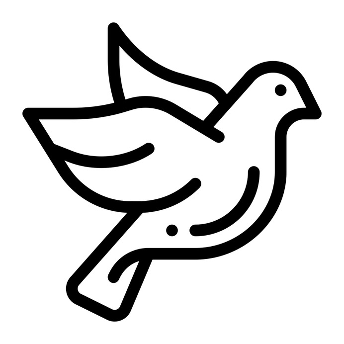 See more icon inspiration related to bird, dove, pigeon, animal, peace, wedding, wings, animals and fly on Flaticon.