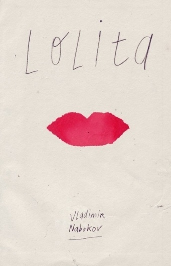 Design / Nabakov. Lolita. Book cover design. #vladimir #lips #book #publication #cover #lolita #miimalistic #nabokov #kiss