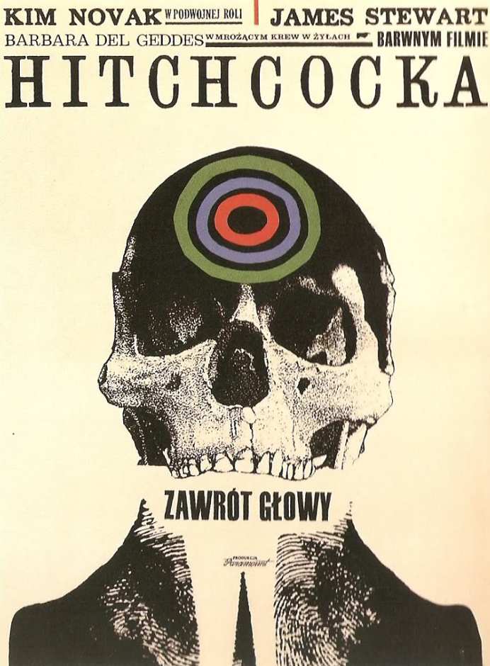 hitchcock vertigo poster