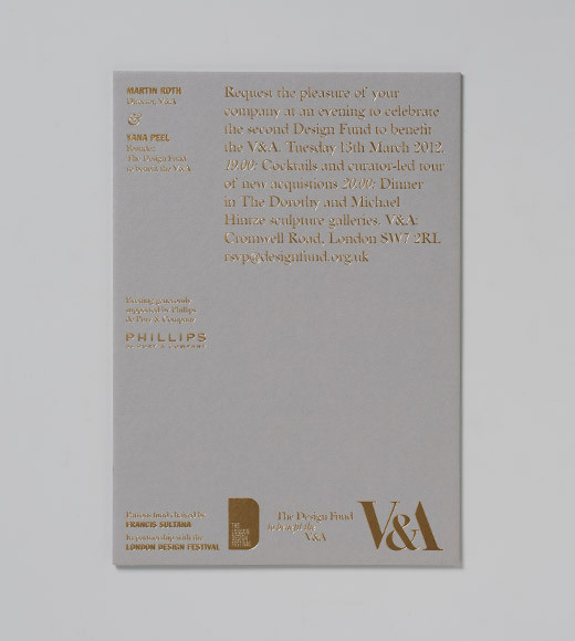 Design Fund invite - Gavin Martin Colournet #gg