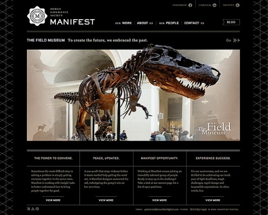 Eight Hour Day » Manifest #identy #brand #web #interface