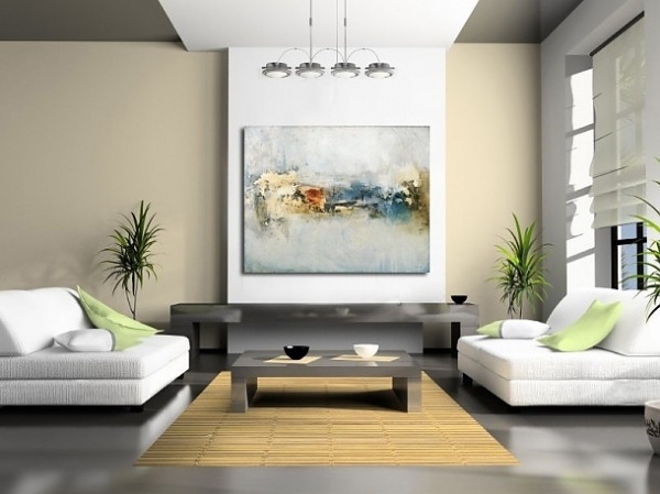 25 nonfigurative paintings – the abstract paintings in the interior #nonfigurative #abstract #painting #paintings