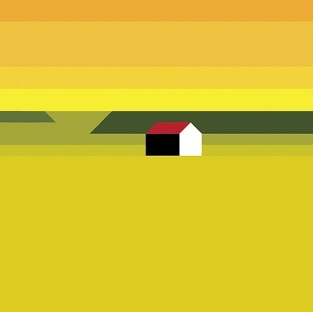 Landschaft Mit Haus - but does it float #painting