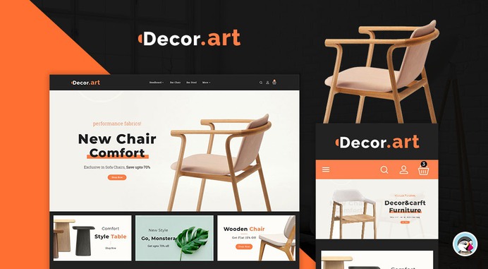 #Home #Decor & #Art - #Prestashop #Responsive #Theme | #TemplateTrip #eCommerce #Website #Design #Template