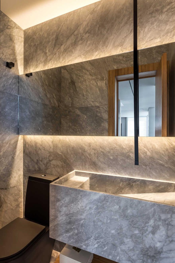 bathroom / Giuliano Marchiorato Arquitetos