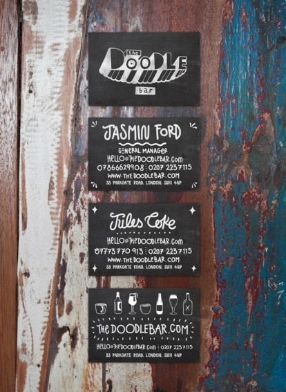 The Doodle Bar » Squint/Opera #card #identity #business