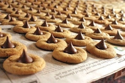 Kristin Verby - Minneapolis, Minnesota - Chocolate Kiss Cookies #photography #pattern #cookies