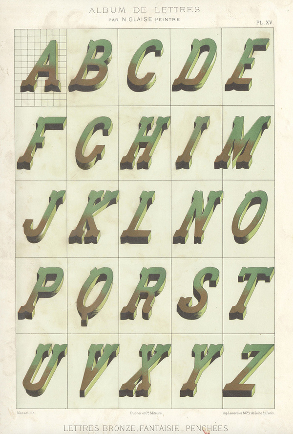 Alphabet_8 #alphabet #vintage #dimension #typography
