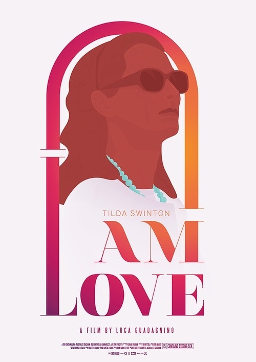 I am love - film poster #i #tilda #swinton #illustration #poster #film #love #am