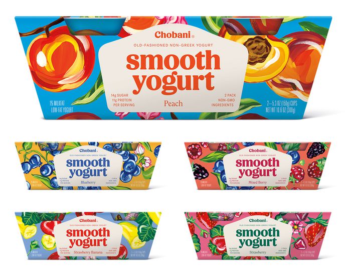 New Logo, Identity, and Packaging for Chobani done In-house