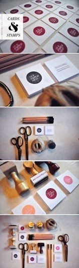 Emmadime: Our Paper Shop #brand #stamp #print #stationary