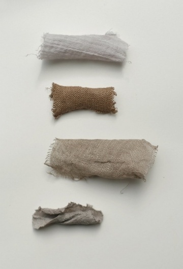 Artist Highlight: Loraine of grijs | #fabric #textile #minimal #grey
