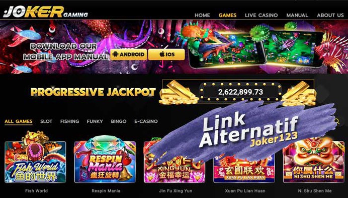 Link Alternatif Joker23, Login Joker388 Indonesia Terbaru