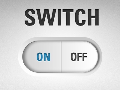 Dribbble - On/Off Switch by Rick Su #switch