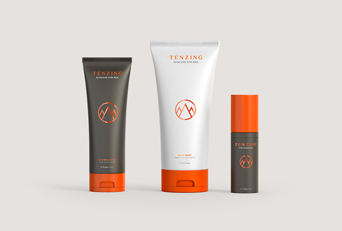 Tenzing Skincare by Mash Creative and Socio Design #packaging #tube