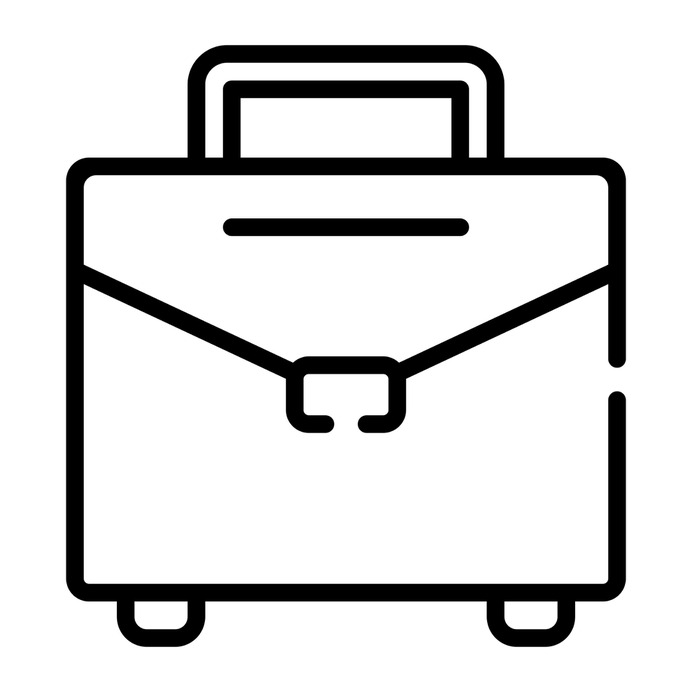 See more icon inspiration related to portfolio, travel, bag, business and finance, Tools and utensils, education, fashion, briefcase, business and suitcase on Flaticon.