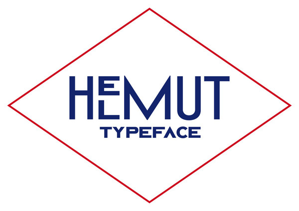 image #helmut #deco #typeface