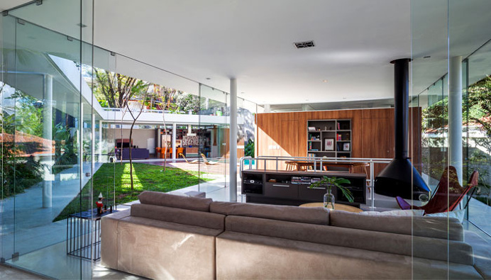 Marquise House in Sao Paulo - #architecture, #house, #home, #decor, #interior,