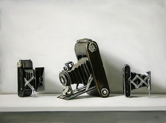 Christopher Stott – Ultra realist painter - Jared Erickson | Jared Erickson #camera #classic #retro #realist #painting
