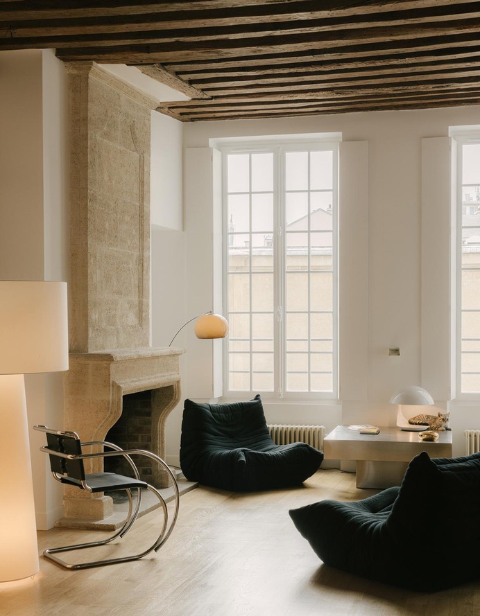 Le Marais Apartment by Saba Ghorbanalinejad