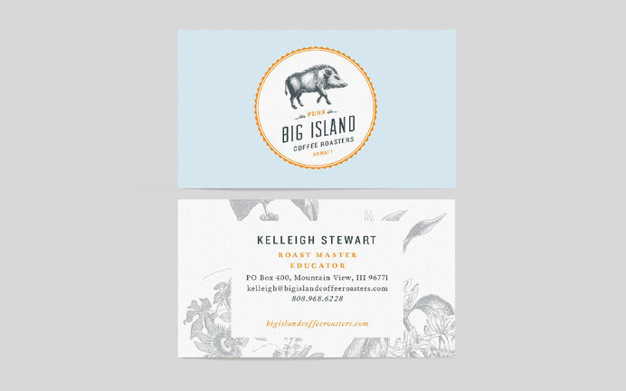Big Island Coffee Roasters #seal #artisanal #identity #business