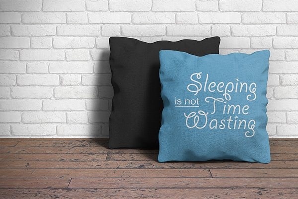 Free Pillow Mockup PSD