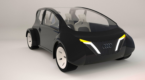 Audi prototype, Mobility for 2030 #saudi #design #product #industrial #mobility #car #engineering