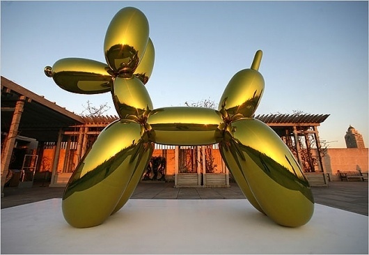 jeff-koons-balloon-dog-yellow.jpg (JPEG Image, 650x450 pixels) #metal #sculpture #koons #dog