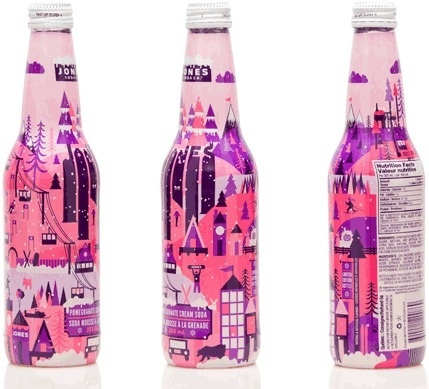 SB_Jones_Jumble_Winter #packaging #illustration #bottle