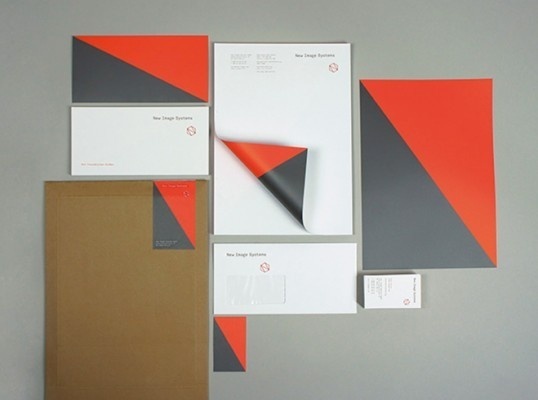 lovely stationery new image systems1 #letterhead #identity #branding #stationery