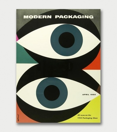 Walter Allner – Modern Packaging, 1950s/60s / Aqua-Velvet #cover #illustration #book