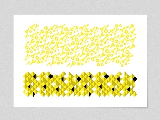 EMAF '12 - joaoricardomachado #modern #yellow #design #graphic #shapes #poster