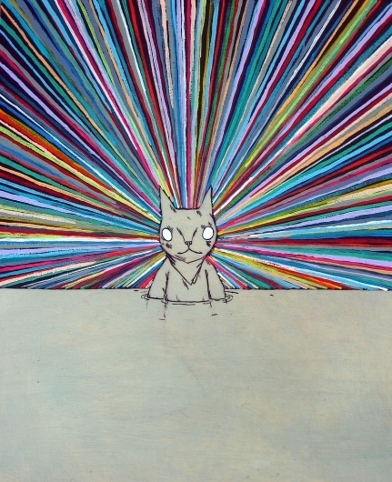 Colorful and Explosive Paintings by Deth P. Sun I Art Sponge #sun #color #p #deth #painting #creature
