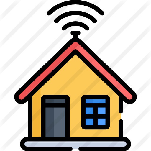 See more icon inspiration related to domotics, smart house, smart home, technological, real estate, electronics, house, buildings, wifi, signal and technology on Flaticon.