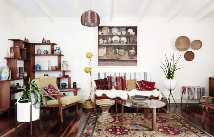 AUSTRALIAN HOMES : Rose Jensen-Holm and Dan James. Divano e poltrone