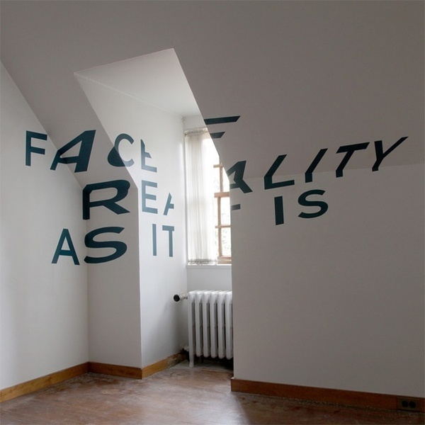 Anamorphic Typography by Thomas Quinn #anamorphic #thomas #quinn #typography