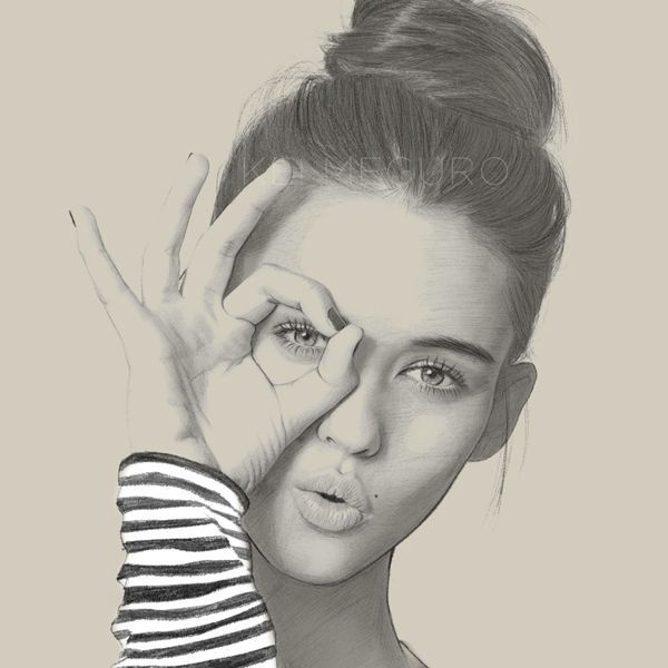 Three-O by Kei Meguro #fashion #illustration #portrait