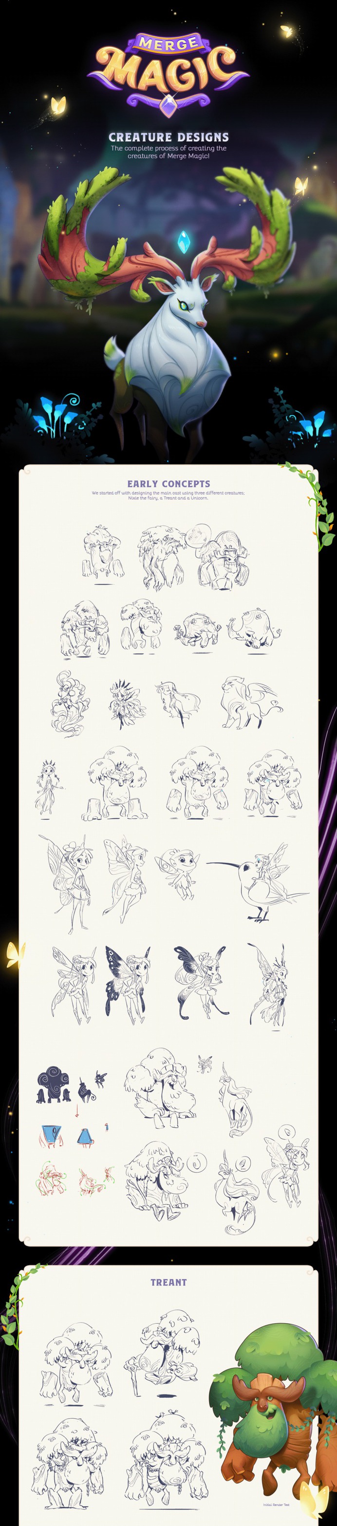 Merge Magic! – Creature Designs