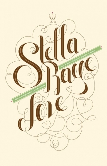 Inspirational Showcase of Amazing Typography Designs #swirly #earthy #typography